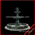 Large Outdoor Water Fountain With Lion Head Statues (YL-P019)